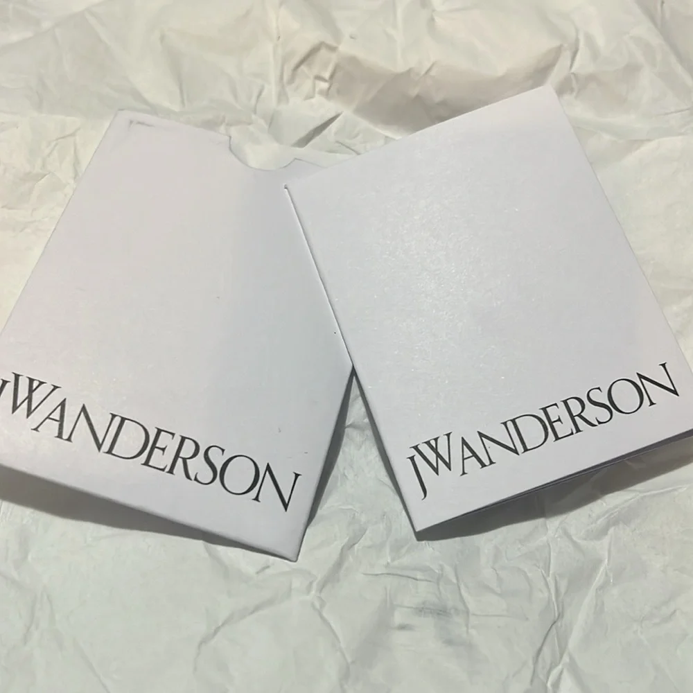 JW Anderson Logo-Engraved Leather Loafers in Black, Size 41 NEW in Box + DustBag